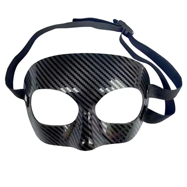 男性と女性のためのサッカーボール保護マスク,ユニセックスノーズガード｜newold-goods｜04