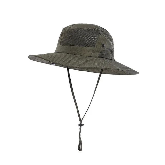 男性と女性のための広いつばの安全帽子、ハイキングキャップ、UV日焼け止め、バケットブーニー帽子、送料無料｜newold-goods｜05
