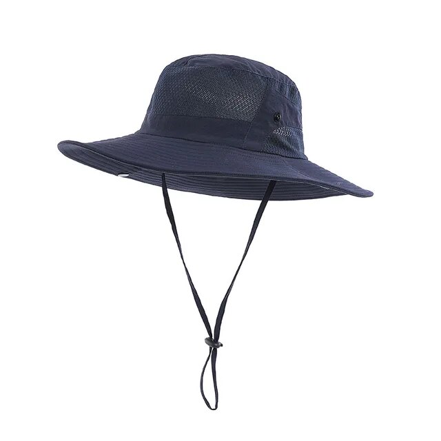 男性と女性のための広いつばの安全帽子、ハイキングキャップ、UV日焼け止め、バケットブーニー帽子、送料無料｜newold-goods｜06