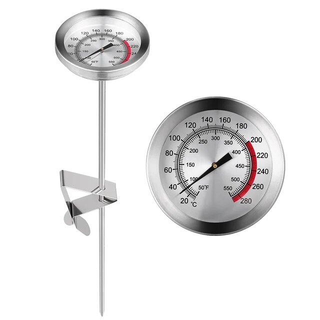 ステンレス鋼の深さの鍋の温度計、油温計、揚げ物プローブ｜newold-goods｜02