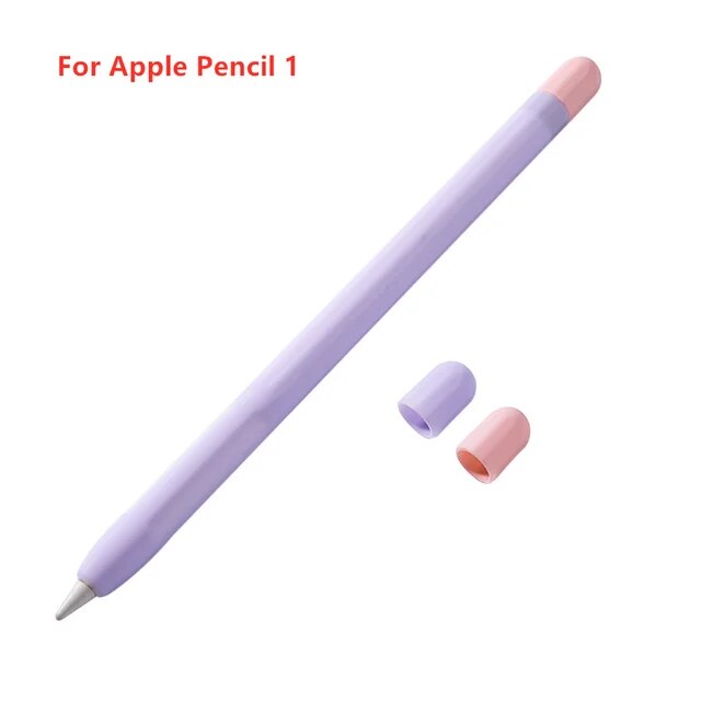 Apple Pencilの保護ケース,引っかき傷防止,耐衝撃性,シリコン,1と2世代のスタイラス,iPad｜newold-goods｜10