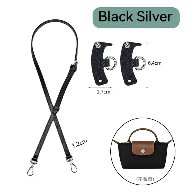 LONGCHAMP ロゴ入りショルダーストラップ LONGCHAMP - ロンシャン ショルダーストラップのみロゴ入りの