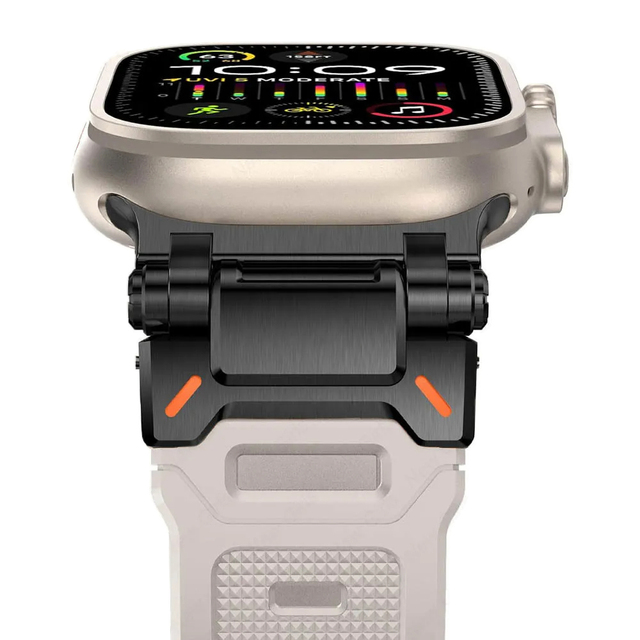 Apple Watch用Tpuスポーツストラップ,チタンカラー,iwatch 9,8,se,7,6,4,5,3,2,45mm用シリコンウォッチバンド,｜newold-goods｜03
