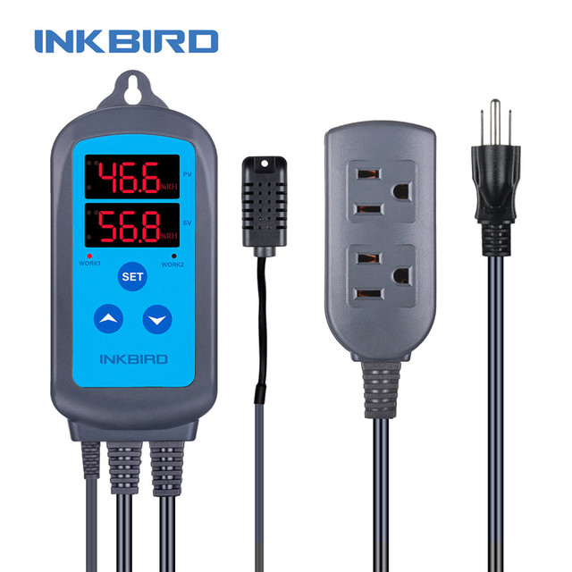 Inkbird IHC-200有線デジタルデジュールステージ湿度コントローラー、除湿機およびファンのための加湿制御の除湿剤｜newold-goods｜02