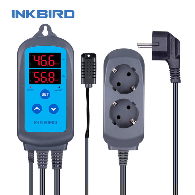 Inkbird IHC-200有線デジタルデジュールステージ湿度コントローラー、除湿機およびファンのための加湿制御の除湿剤｜newold-goods｜03