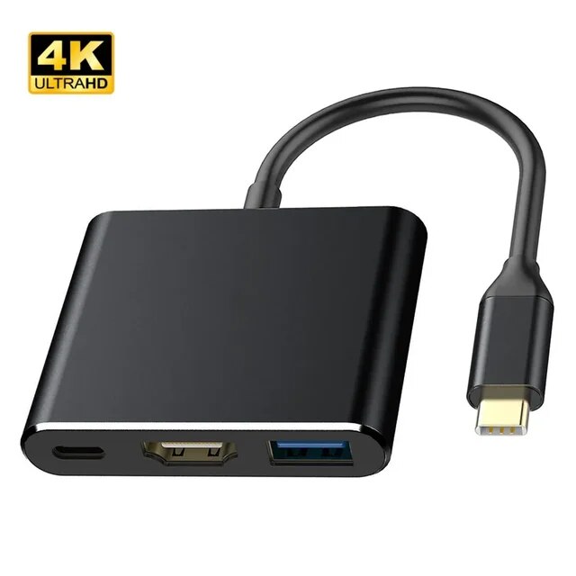 Macbook pro/air/huawei mate,タイプc,hdmi互換,usb 3.0/type cアダプター,アルミニウム,タイプc｜newold-goods｜06