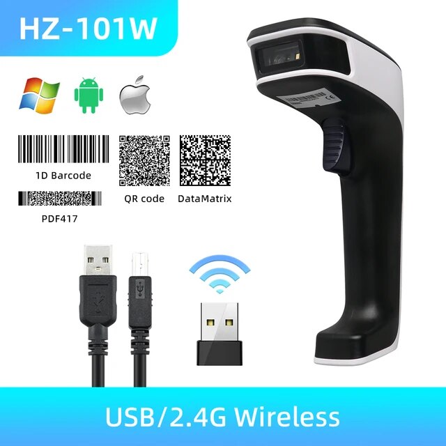 H1wハンドヘルド2d,ワイヤレスコードスキャナー,Bluetooth,1d/2d qr,iOS,Android,iPad,コンピューター用のコードリ｜newold-goods｜08