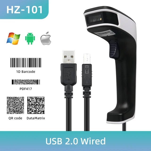 H1wハンドヘルド2d,ワイヤレスコードスキャナー,Bluetooth,1d/2d qr,iOS,Android,iPad,コンピューター用のコードリ｜newold-goods｜11