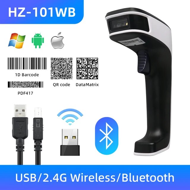 H1wハンドヘルド2d,ワイヤレスコードスキャナー,Bluetooth,1d/2d qr,iOS,Android,iPad,コンピューター用のコードリ｜newold-goods｜10