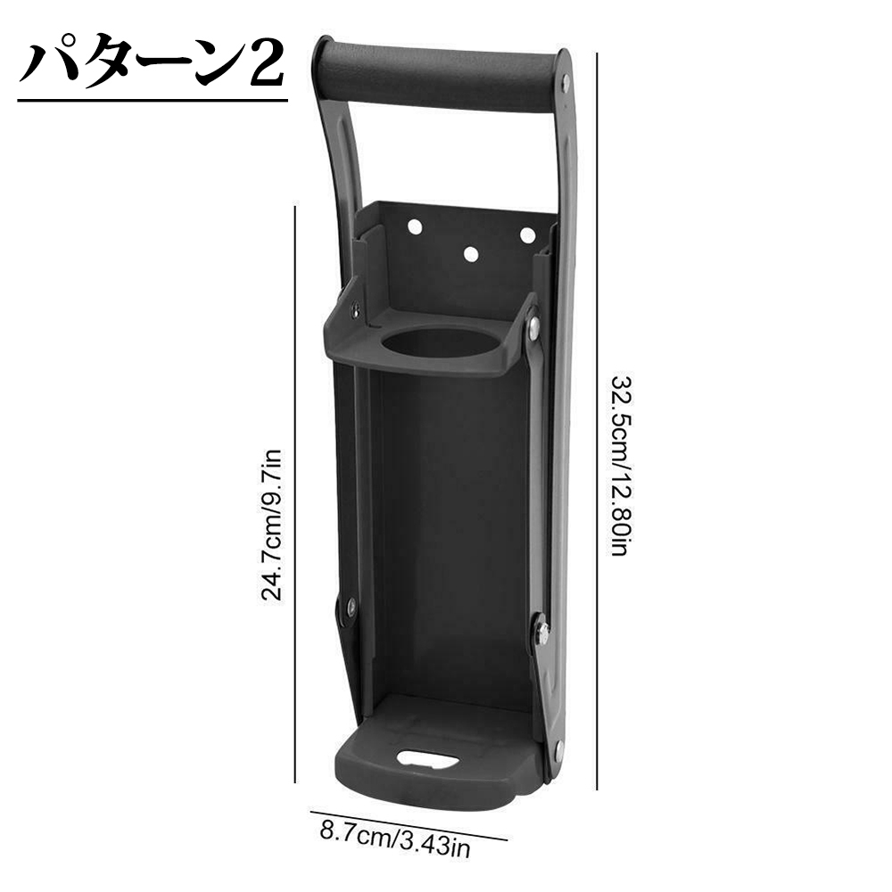 空き缶潰し器 空き缶つぶし器 缶クラッシャー 缶潰し器 かさばる空き缶をコンパクトに圧縮！ コンパクトに 省スペース 約幅18.5×奥行8×高さ32cm  :na-kni1498:ニューパーク - 通販 - Yahoo!ショッピング