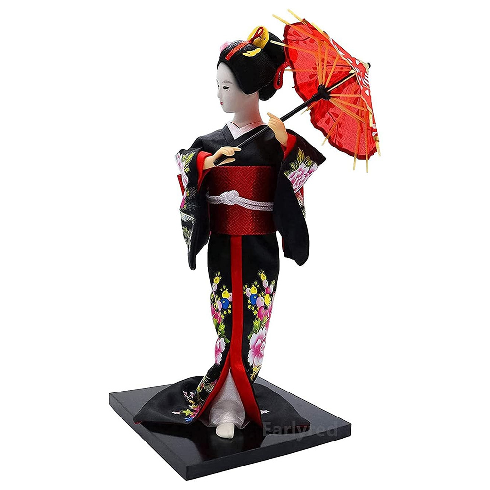 日本人形 舞踊 舞妓芸者人形モデル オリエンタルドール 装飾 12センチ 