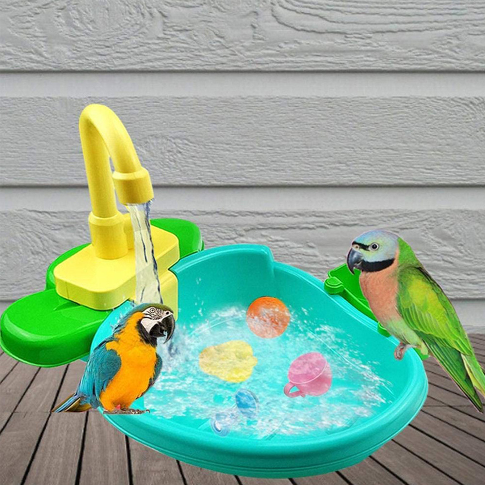 鳥 水浴び容器 バスタブ インコ 文鳥 小鳥用 水浴び 鳥用シャワー