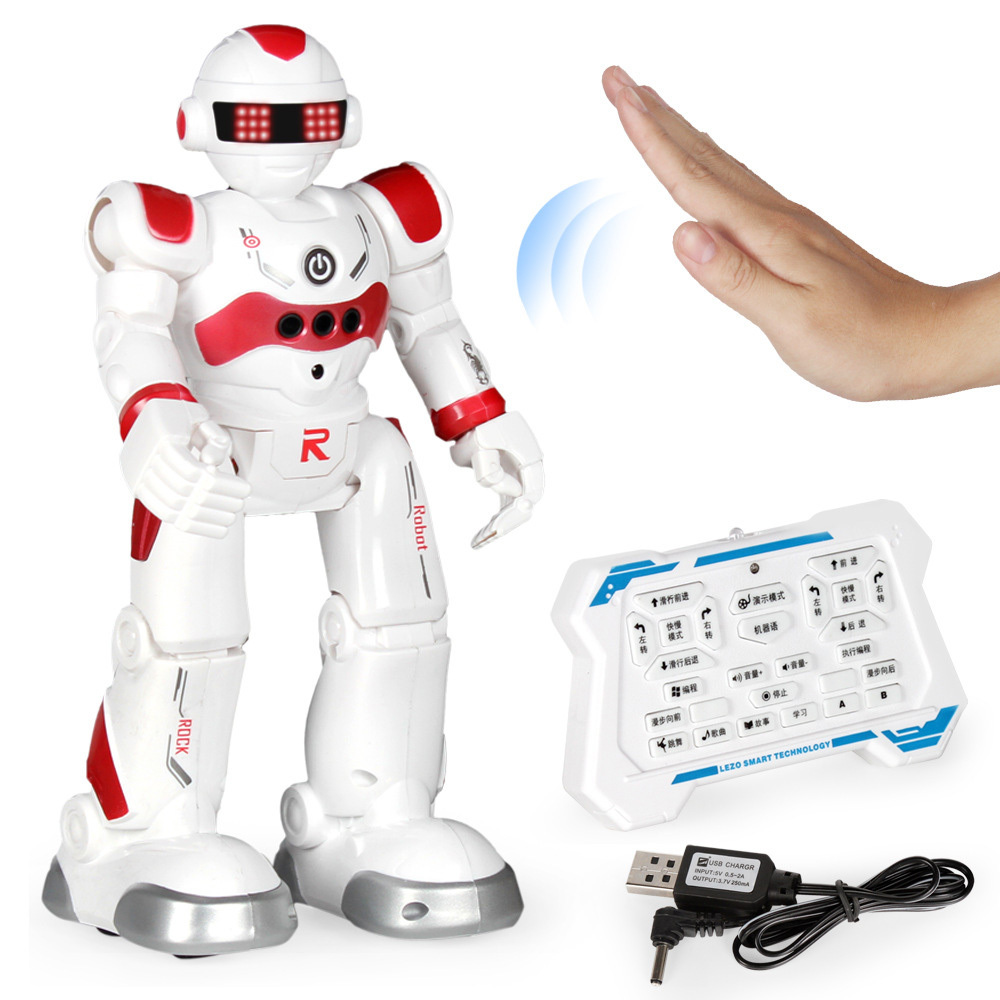 ロボット おもちゃ 電動ロボット ラジコン 男の子 多機能ロボット 