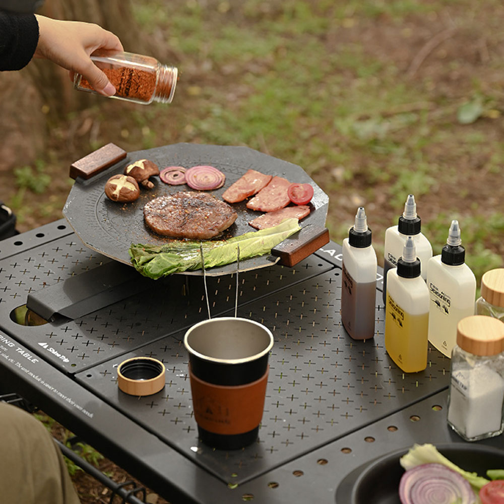 アウトドア調味料ボトルセット 調味料入れ BBQ スパイスジャー 