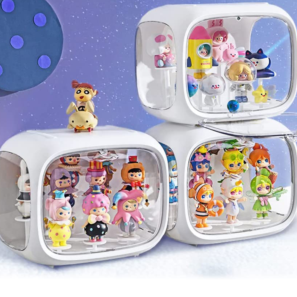 フィギュアケース コレクションケース 3種類の異なる高さの