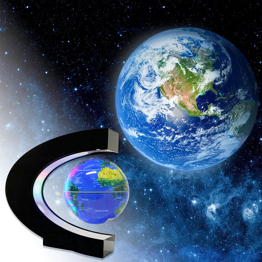磁気浮遊 地球儀 宙に浮く 地球儀インテリア 浮く地球儀 地球儀 世界 