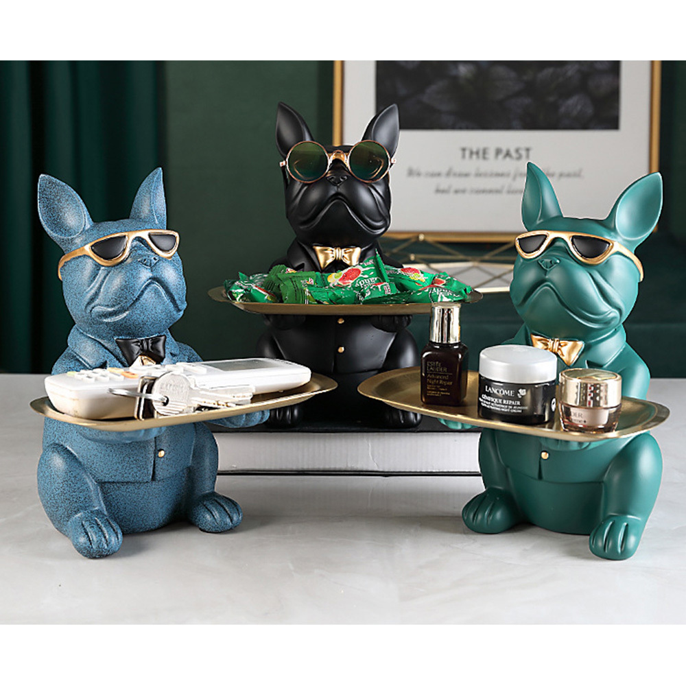 ✨未使用 置物 オブジェ彫刻 アート犬彫刻樹脂工芸品彫像家の装飾品 像樹脂 犬 いぬ 置物彫刻 ホーム 玄関 テーブルデコレーション