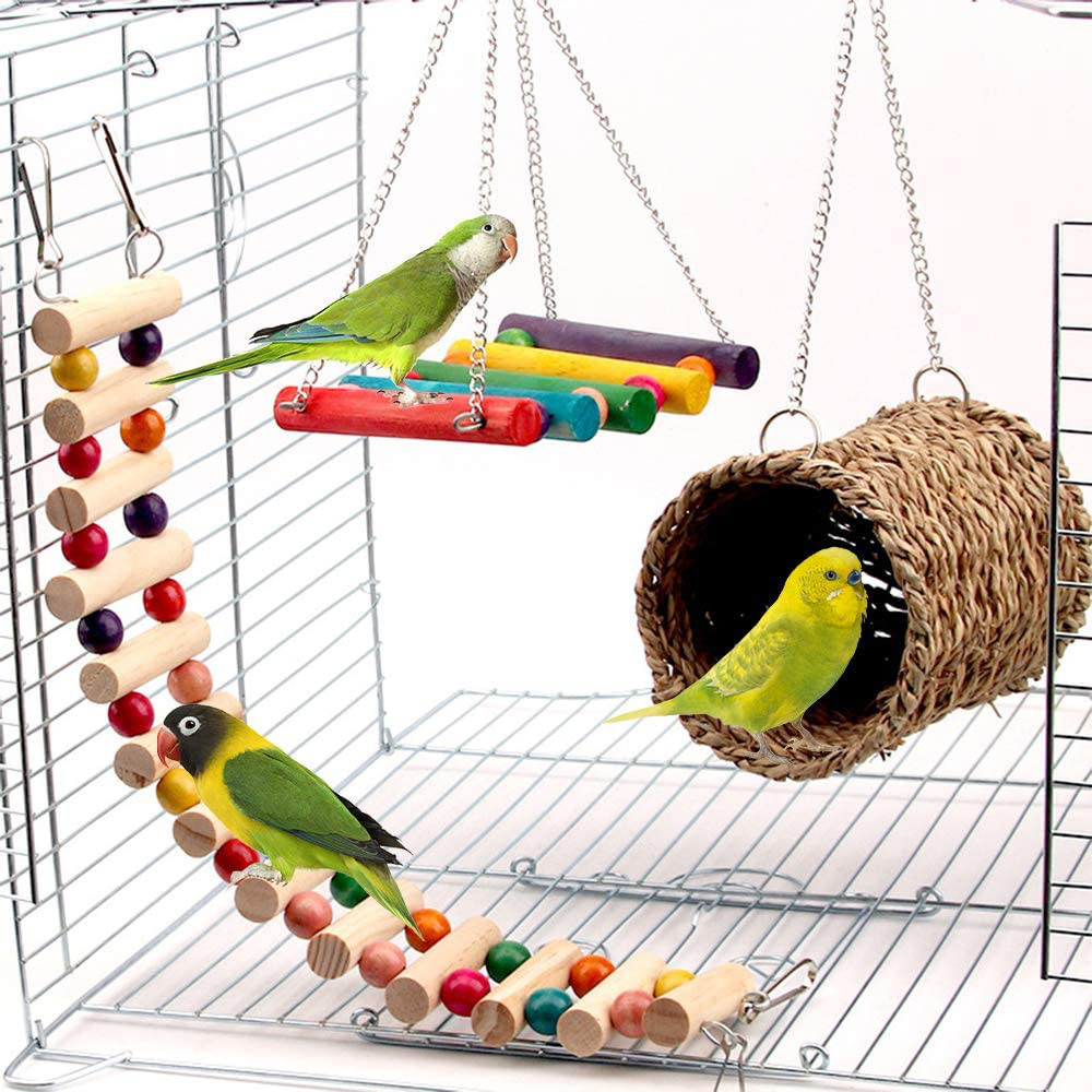 バードトイ 鳥おもちゃ 鳥の遊び場 吊下げタイプ 玩具 インコおもちゃ オウム セキセイインコ 鳥のおもちゃ :na-pet1059:ニューパーク -  通販 - Yahoo!ショッピング