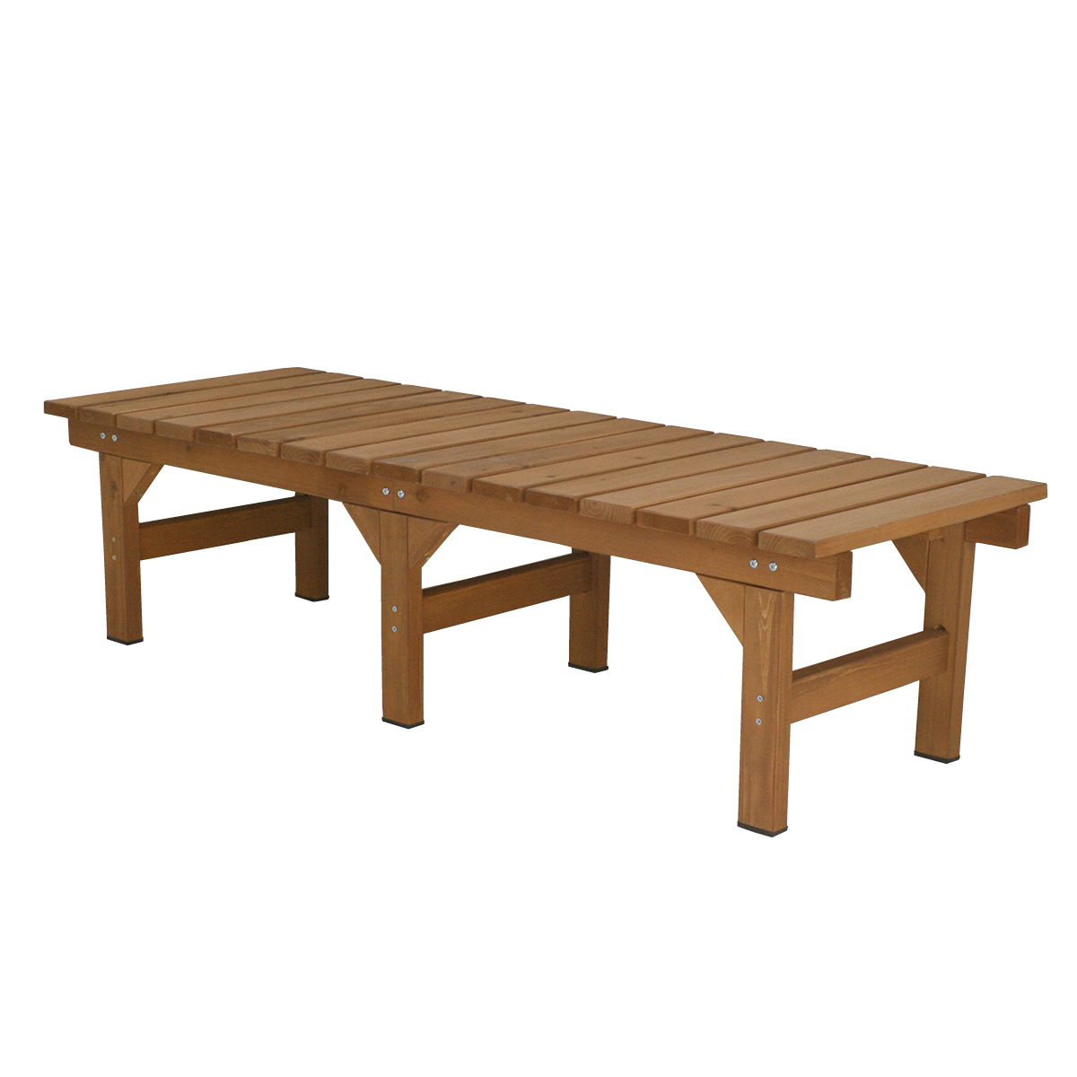 縁台 ウッドデッキ 縁側 天然木 屋外 ベンチ 幅 1545×奥行 550×高さ