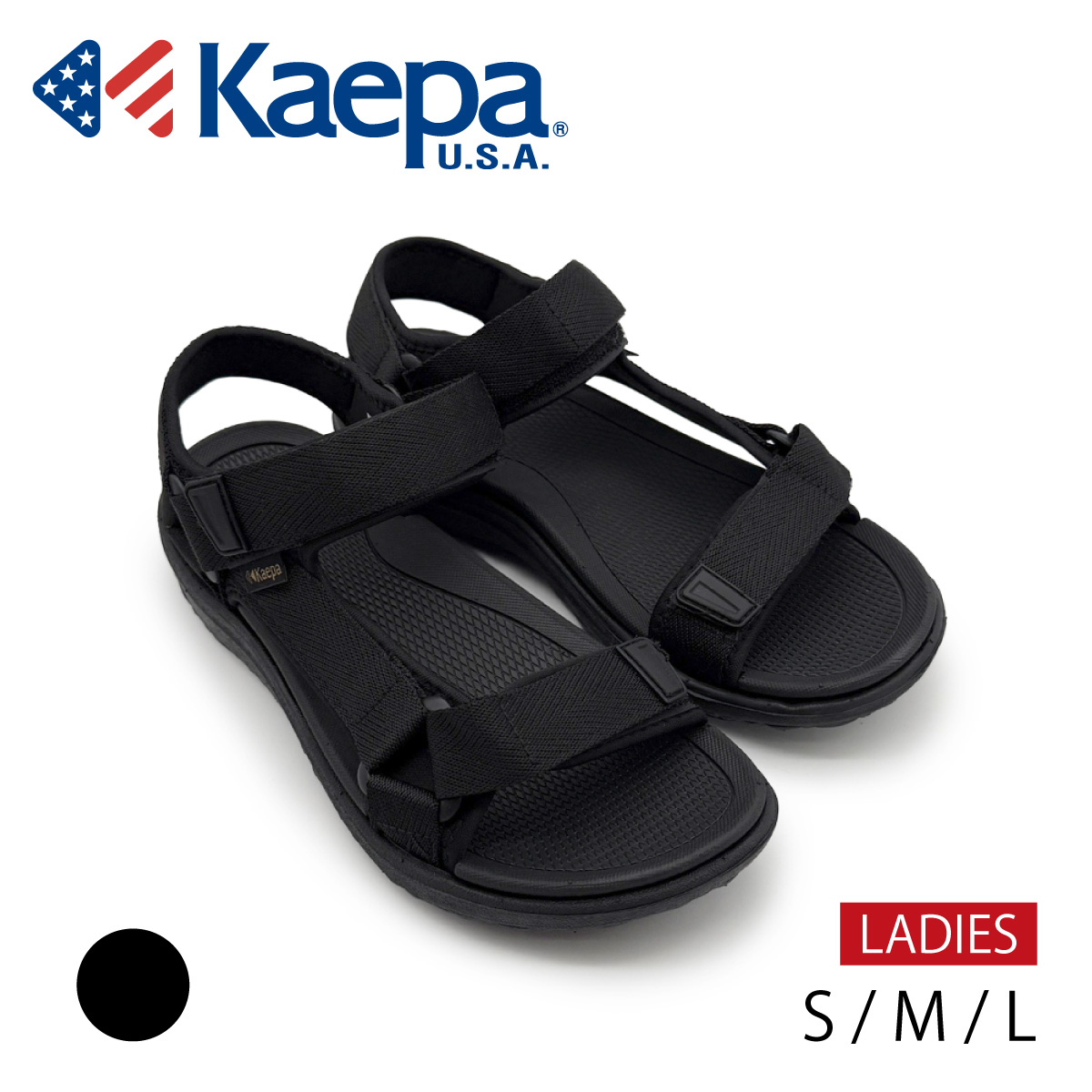 Kaepa（ケイパ） レディース サンダル スポーツサンダル ベルト 軽量