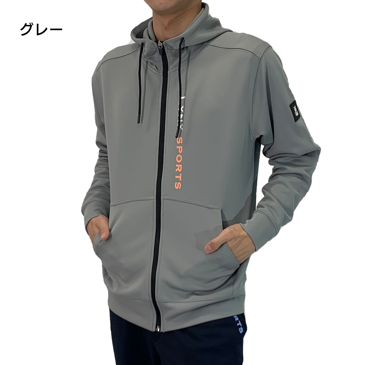 LYNXSPORTS リンクススポーツ ゴルフウェア ゴルフ メンズ フルＺＩＰパーカー ストレッチ...