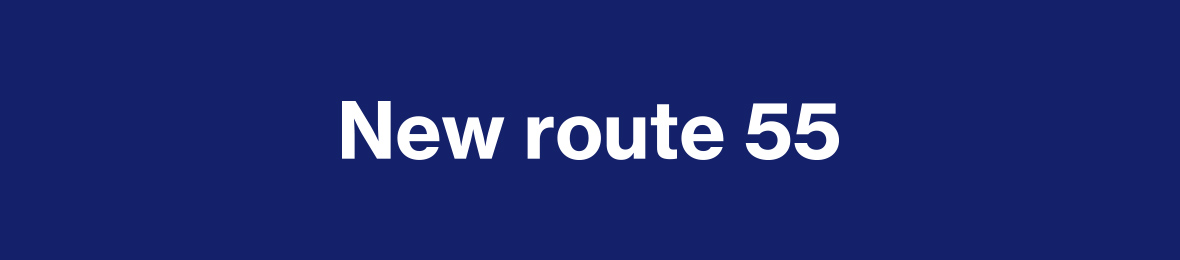 New route 55 ヘッダー画像