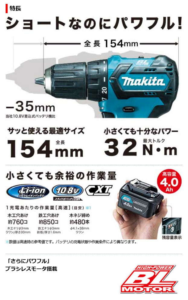 工場直送工場直送マキタ DF332DSMX 充電式ドライバドリル 10.8V