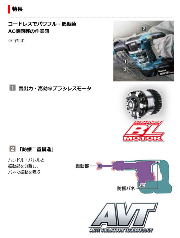 マキタ HK180DZK 充電式ケレン 18V 本体・ケース付 (電池・充電器別売