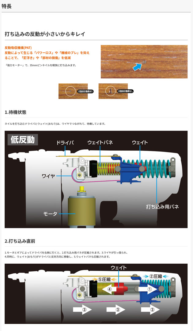 マックス〈MAX〉TJ-35P4-BC/1825A 充電式ピンネイラ18V2.5Ah（電池