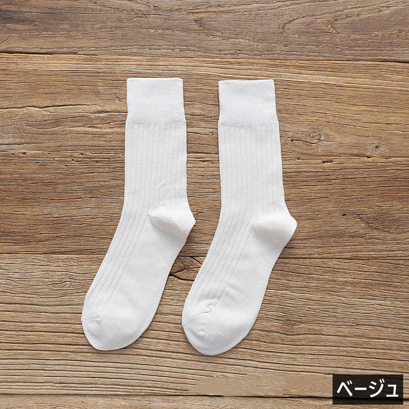 2足組 メンズ 靴下 ソックス 綿 ビジネス 防臭 吸水速乾 紳士用