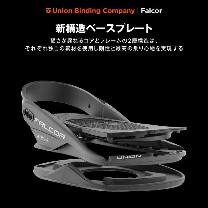 UNION FALCOR ビンディング ブラック 早期予約] 25-26 UNION ビンディング FALCOR ユニオン