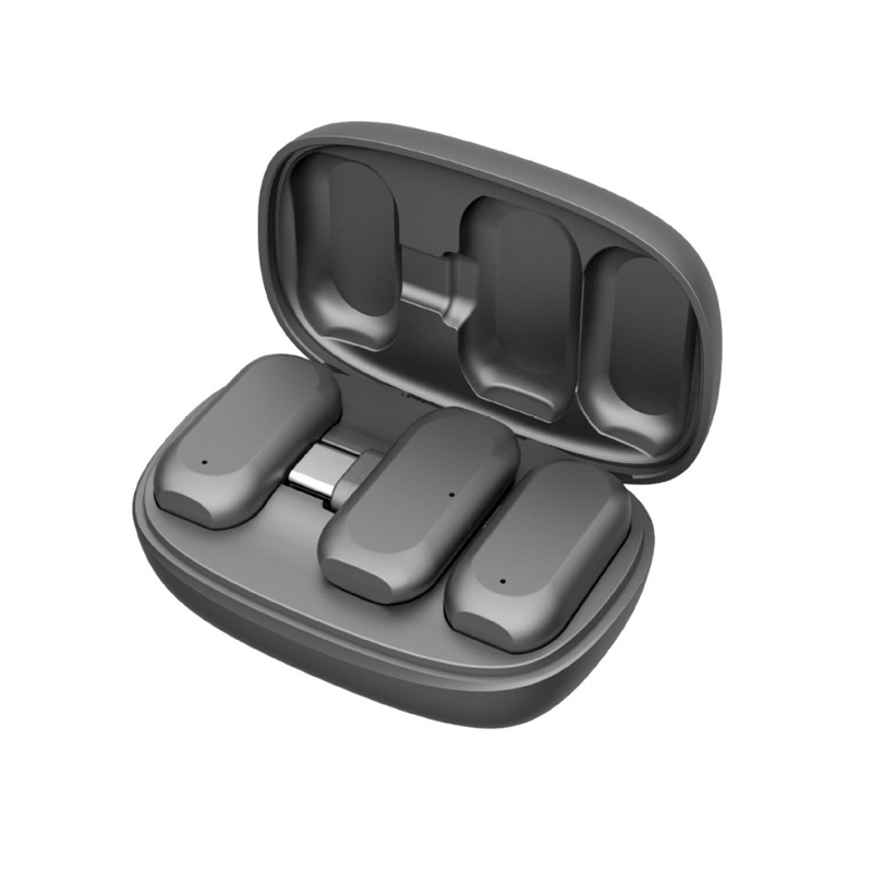 ワイヤレスマイク-ピンマイク USB Type-C ワイヤレスマイク ピンマイク Type-C 全3種 無線マイク 設定不要