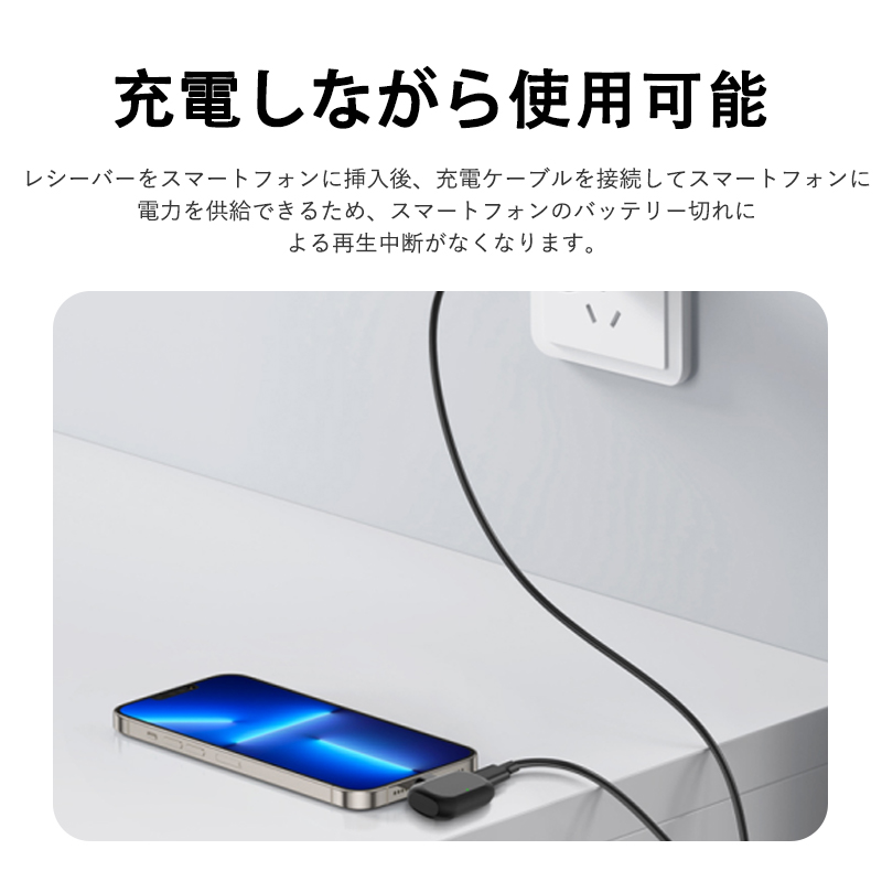 ワイヤレスマイク type-c ピンマイク 充電ケース付き 外付け クリップ