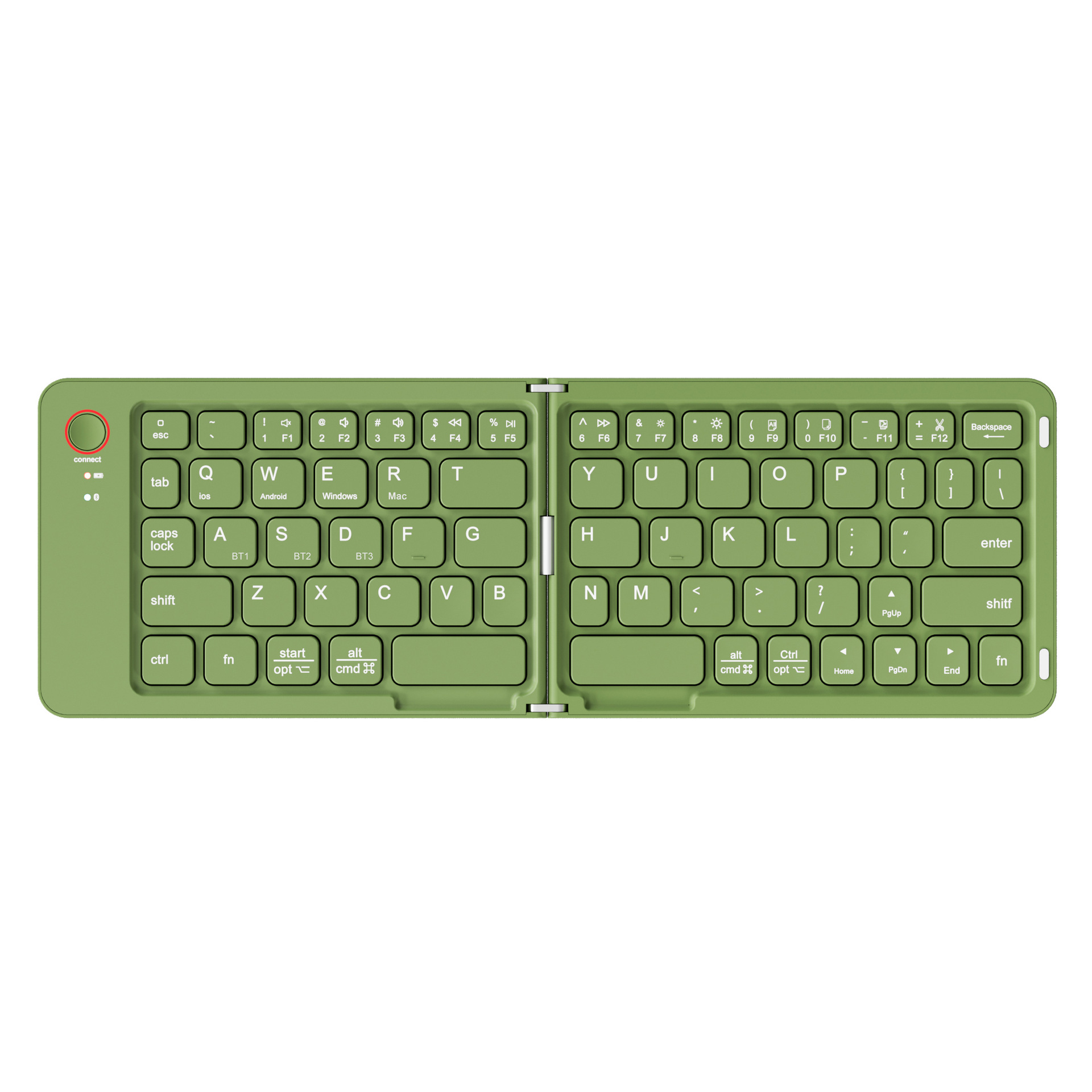 Bluetooth キーボード 折りたたみ 無線 ワイヤレス スタンド付き 充電