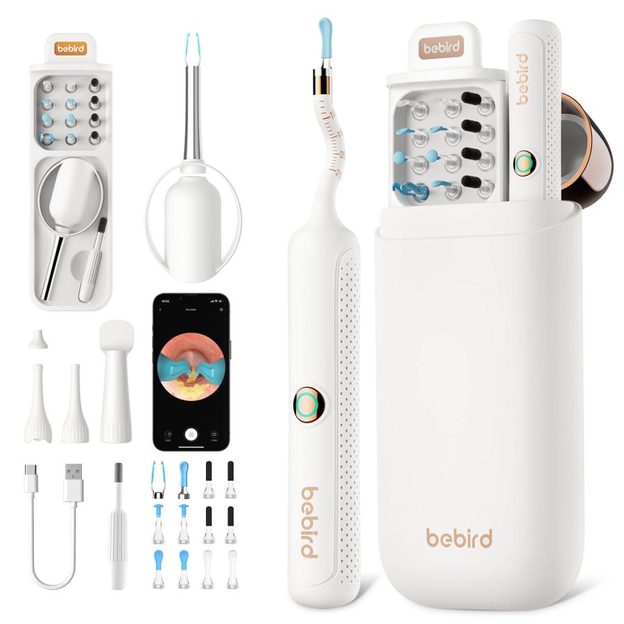 耳かき カメラ付き 1000万画質 BEBIRD カメラ付き耳かき フレキシブル