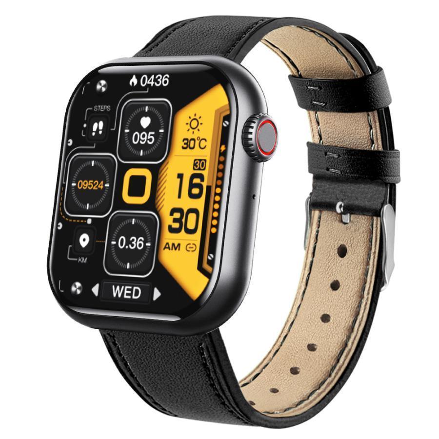 スマートウォッチ iPhone/Android対応 通話機能付き 睡眠管理 Smart watch Line 着信通知 音楽再生 スマホを探す 歩数計 ストップウォッチ アラーム爆買の画像