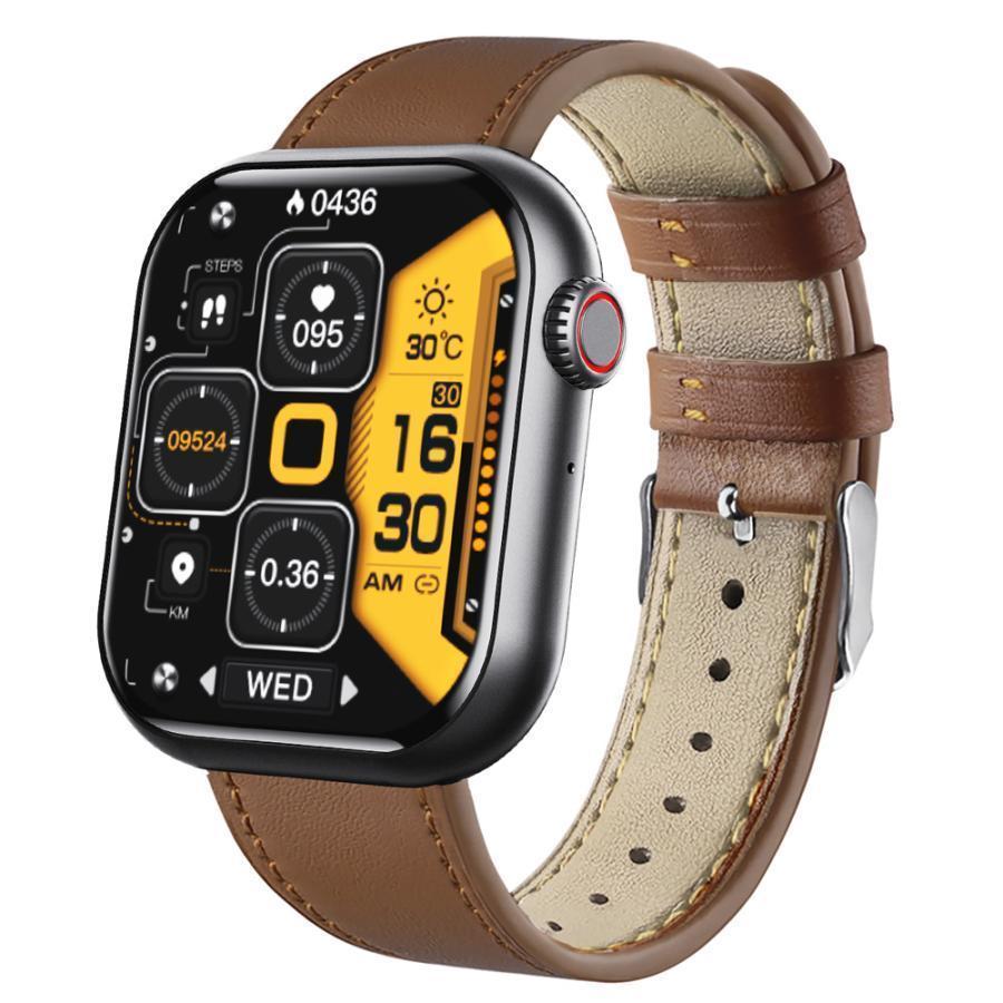 スマートウォッチ iPhone/Android対応 通話機能付き 睡眠管理 Smart watch Line 着信通知 音楽再生 スマホを探す 歩数計 ストップウォッチ アラーム爆買の画像