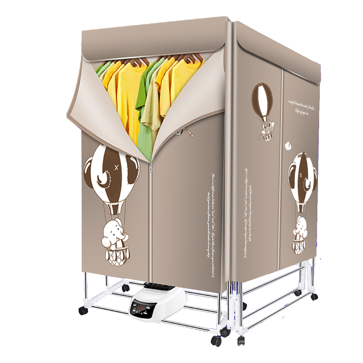 衣類乾燥機 室内電動 加熱式 折り畳み 洗濯 折り畳み式 コン付き 電源