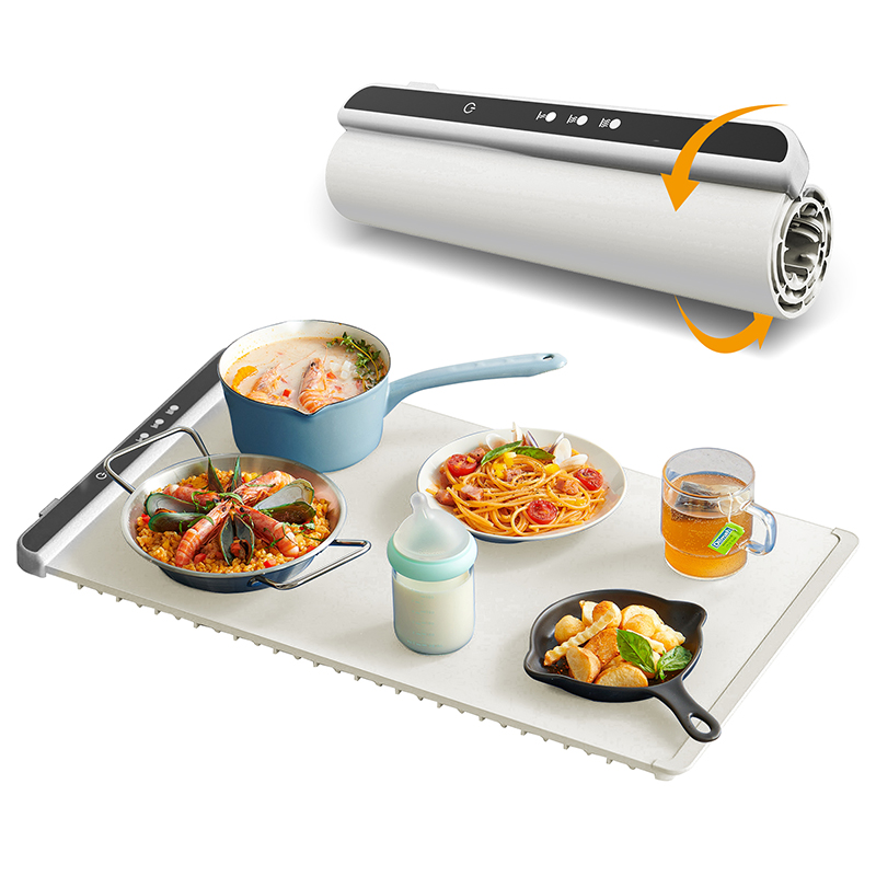 ☆　多機能　食品温めパッド　ポータブルフードウォーマー　パーティー　収納 Amazon | iTRUSOU 食品保温トレイ、電気トレイ - フードウォーマー