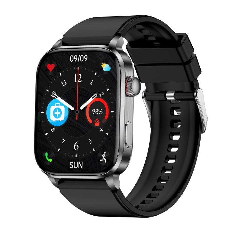 2026新登場! スマートウォッチ レーザー理療 健康管理 ECG心電図 bluetooth5.3通話 体温 心拍数 血中酸素 音楽制御 血圧 睡眠監視 歩数計 爆買の画像