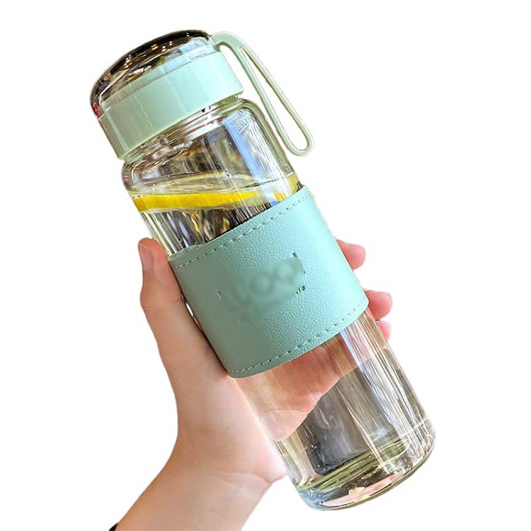 【新品未使用】ウォーターボトル　2本セット ボトル 持ち運び シンプル 480ml コンパクトボトル 大容量 漏れ防止