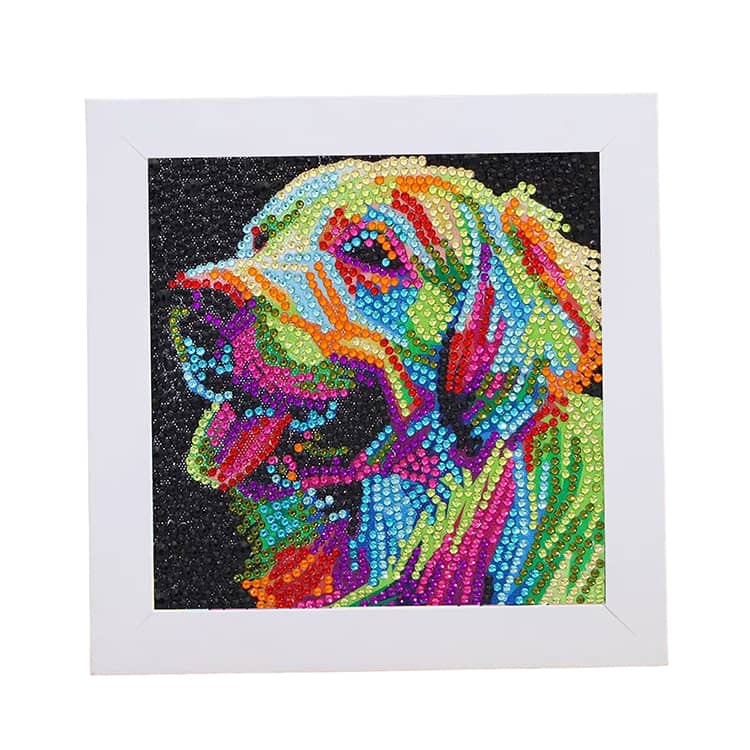 キット ダイヤモンドアート 初心者 ビーズアート 子供向け 18×18cm
