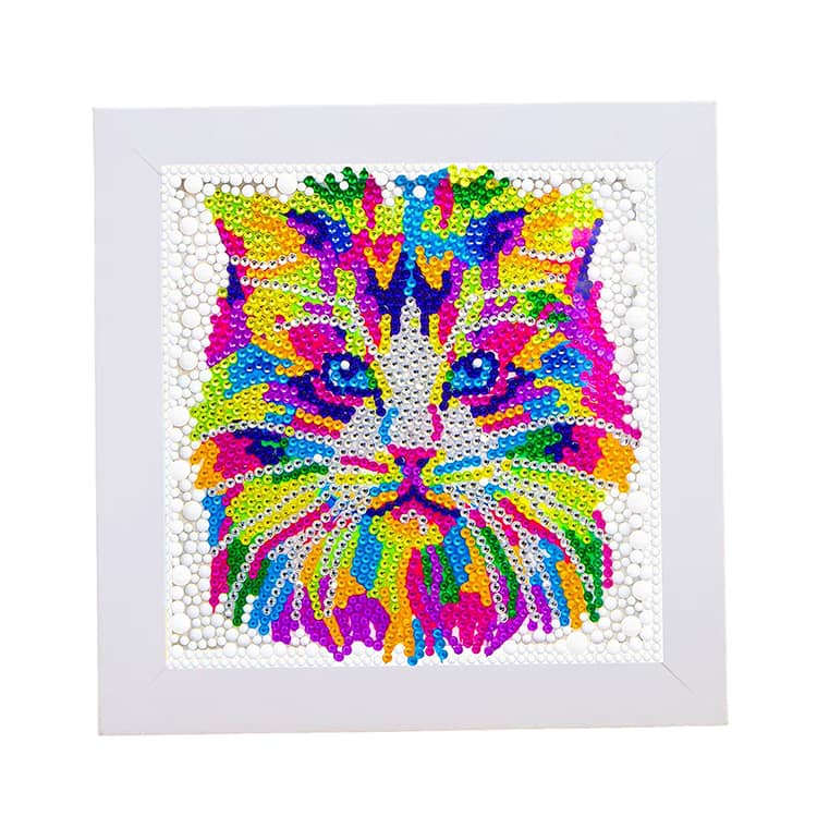 キット ダイヤモンドアート 初心者 ビーズアート 子供向け 18×18cm