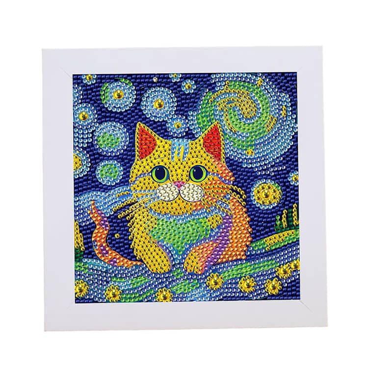 キット ダイヤモンドアート 初心者 ビーズアート 子供向け 18×18cm