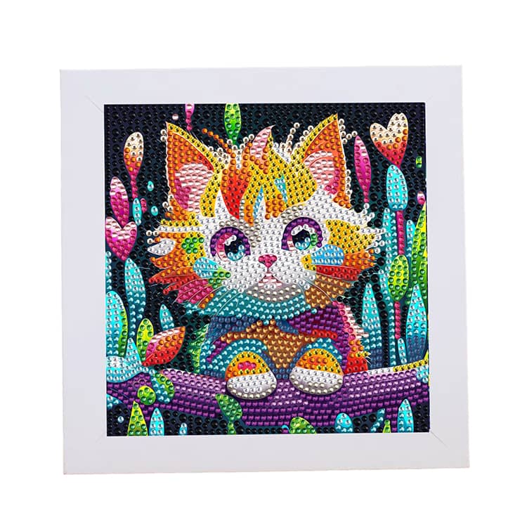キット ダイヤモンドアート 初心者 ビーズアート 子供向け 18×18cm