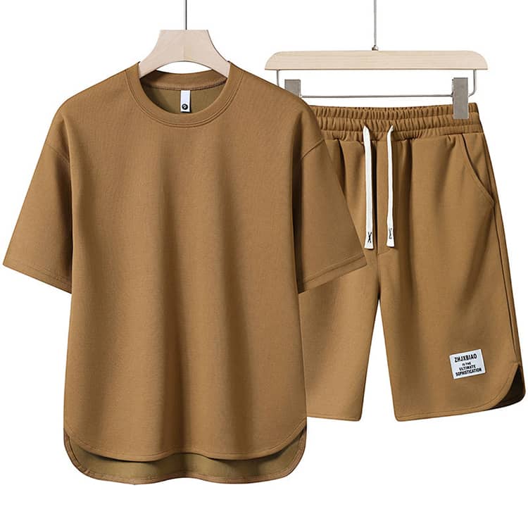 【中古】新しい学校の運動着上下セット（上Mサイズ、下Lサイズ） 大きいサイズ 上下セット 夏服 ランニング セットアップ ジャージ
