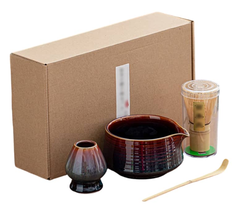百本立 4点セット お点前セット 茶道具 お抹茶4点セット 茶杓 茶道具