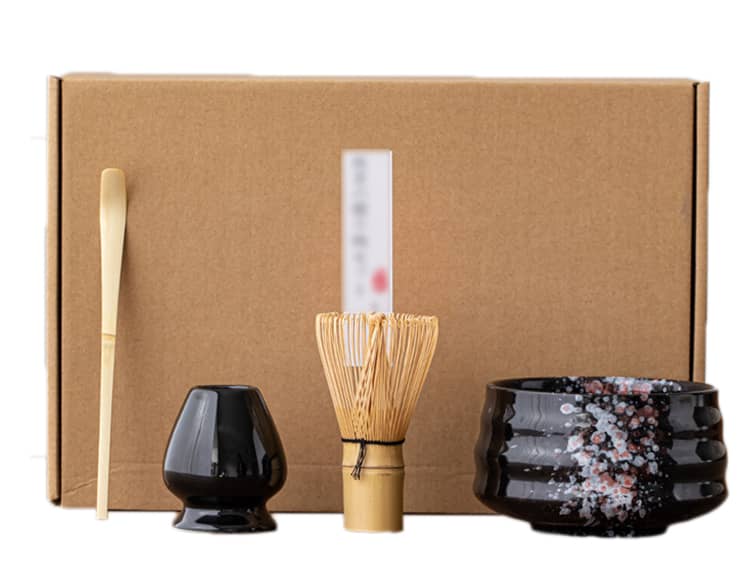 百本立 4点セット お点前セット 茶道具 お抹茶4点セット 茶杓 茶道具
