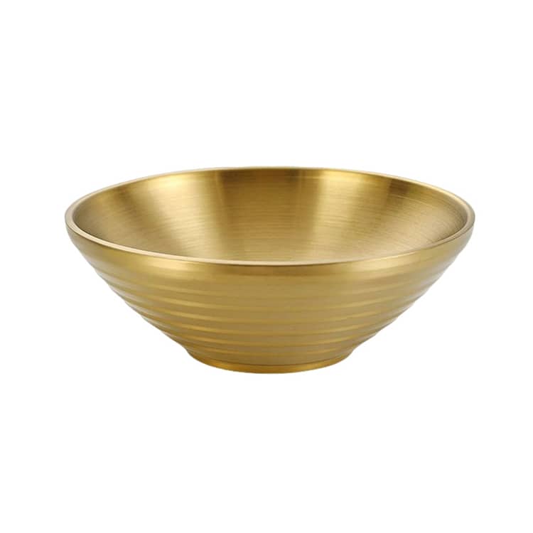 ステンレス 韓国 冷麺器 どんぶり 真空冷麺器 2点セット 冷麺容器 二重