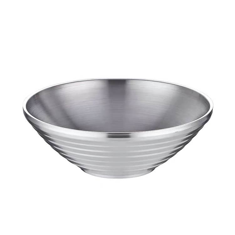 ステンレス 韓国 冷麺器 どんぶり 真空冷麺器 2点セット 冷麺容器 二重